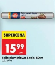 Zosia folia aluminiowa