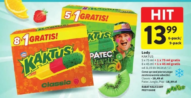 Lody Kaktus