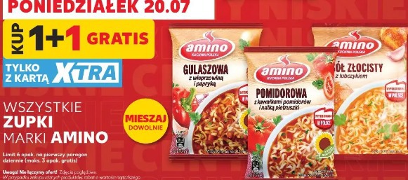 Wszystkie zupki marki Amino