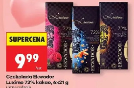 Czekolada Ekwador Luximo 72% kakao