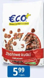 Kulki kakaowe zbożowe ECO+