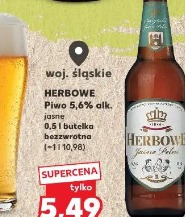 Herbowe Piwo 5.6% alk. jasne