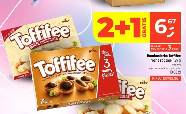 Bombonierka Toffifee różne rodzaje