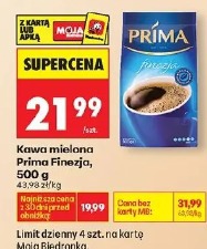 Kawa mielona Prima Finezja