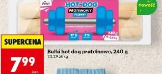 Bułki hot dog proteinowe