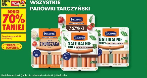 Wszystkie parówki Tarczyński