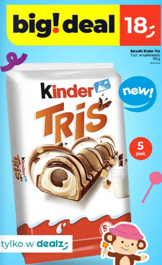 Batoniki Kinder Tris