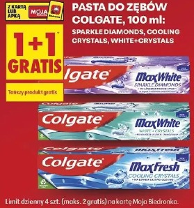 Pasta do zębów Colgate, 100 ml Sparkle Diamonds, Cooling Crystals, White+Crystals