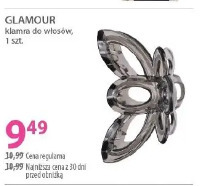 Glamour klamra do włosów