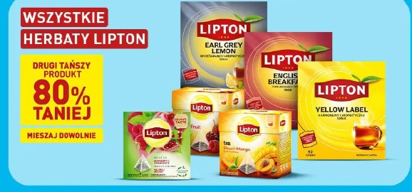 Wszystkie herbaty Lipton