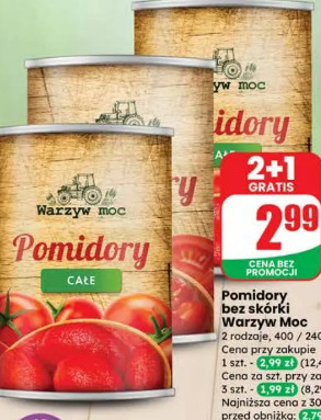 Pomidory bez skórki Warzyw Moc