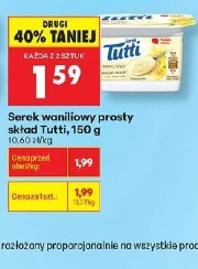 Serek waniliowy prosty skład Tutti