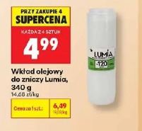 Wkład olejowy do zniczy Lumia