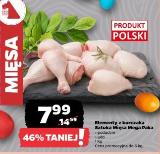 Elementy z kurczaka Sztuka Mięsa Mega Paka