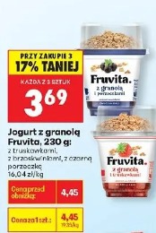 Jogurt z granolą Fruvita
