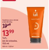 Taft, żel do włosów