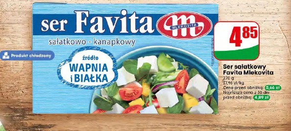 Ser sałatkowy Favita Mlekovita