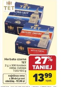 Herbata czarna TET