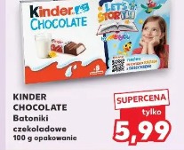 Kinder Chocolate Batoniki czekoladowe
