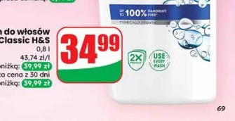 Szampon do włosów Classic H&S