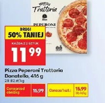 Pizza Peperoni Trattoria Donatello