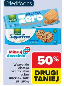 Wszystkie ciastka bez dodatku cukru marki GULLÓN