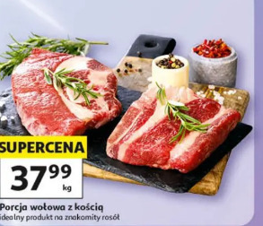 Porcja wołowa z kością