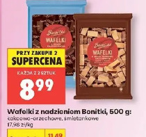 Wafelki z nadzieniem Bonitki