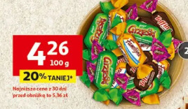 Cukierki w czekoladzie Goplana: Familijny, Grześki, Mister Ron lub Toffino