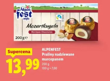 Alpenfest Praliny nadziewane marcepanem