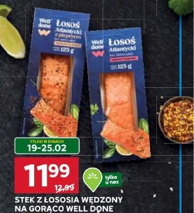 Stek z łososia wędzony na gorąco Well Done