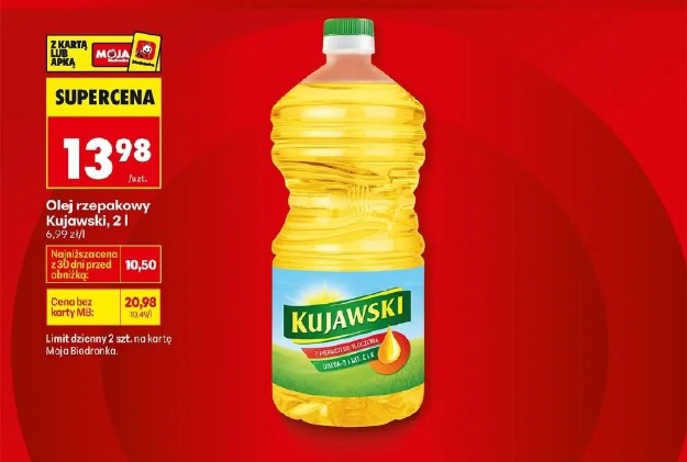 Olej rzepakowy Kujawski