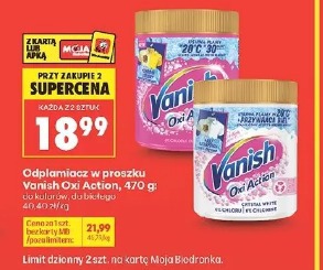 Odplamiacz w proszku Vanish Oxi Action