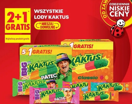 Wszystkie lody Kaktus