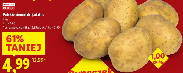 Polskie ziemniaki jadalne