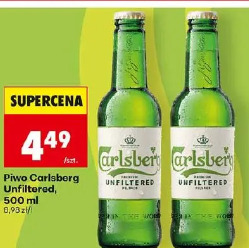 Piwo Carlsberg Unfiltered