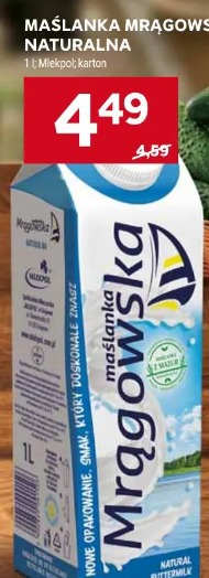 Maślanka Mrągowska naturalna