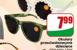 Okulary przeciwsłoneczne dziecięce