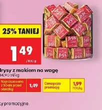 Irysy z makiem na wage