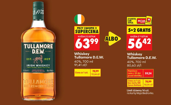 Whiskey Tullamore D.E.W.
