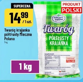 Twaróg krajanka półtłusty Mleczna Polana