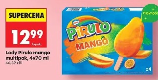 Lody Pirulo mango multipak