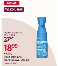 Hiskin, woda termalna planktonowa