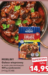 Morliny gulasz wieprzowy w sosie pieczeniowym