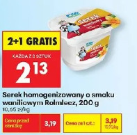 Serek homogenizowany o smaku waniliowym Rolmlecz