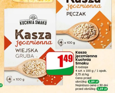 Kasza jęczmienna Kuchnia Smaku