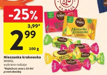 Mieszanka krakowska WAWEL wybrane rodzaje