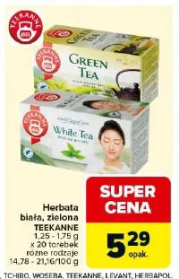 Herbata biała, zielona TEKANNE