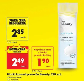 Płatki kosmetyczne Be Beauty, 120 szt.