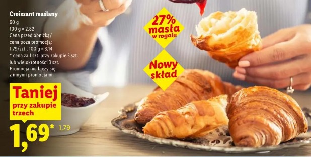 Croissant maślany